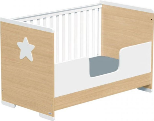 Casababy Polymorphische Babybett Primo Natural & Weiß