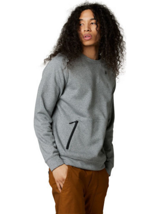 Men's Sweatshirt with Gray Hood