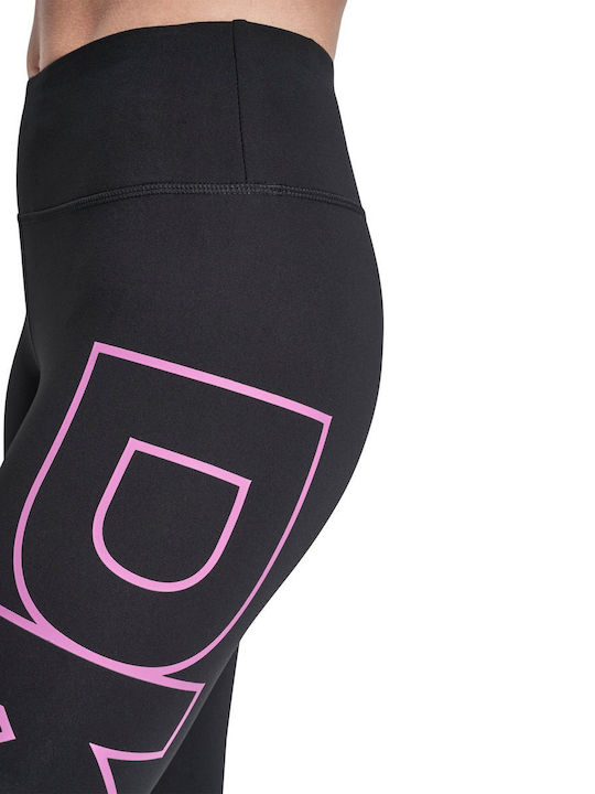 Women's Cropped Firming High Waist Leggings Black DP4P3453 QG9