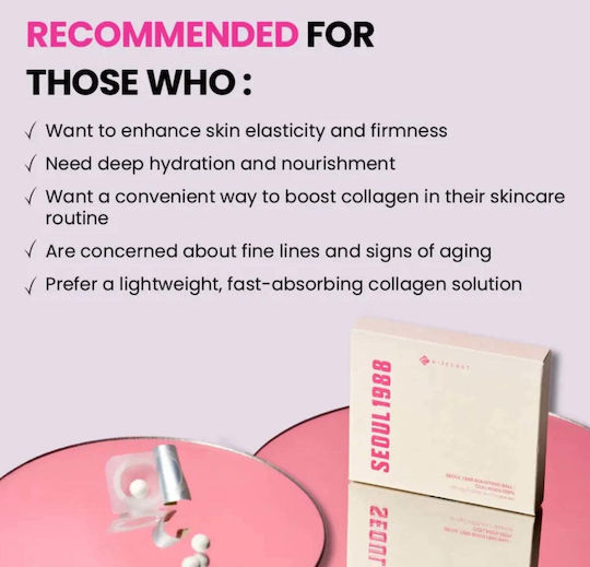 K-Secret Seoul 1988 Face Essence with Collagen for Brightening & Nourishing 7 pcs