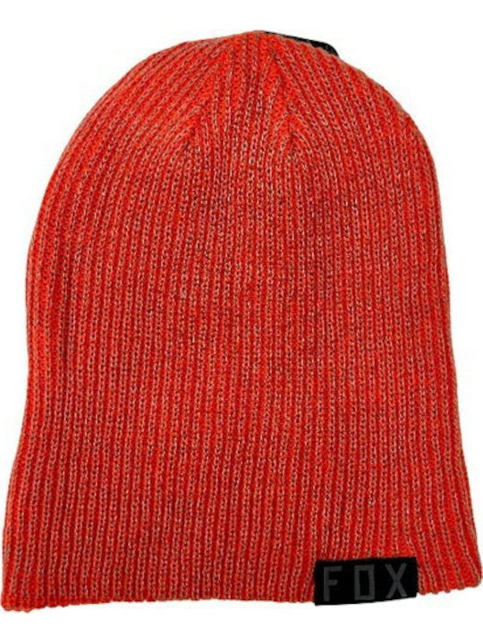 Beanie Ανδρικός Σκούφος Πλεκτός σε Πορτοκαλί χρώμα