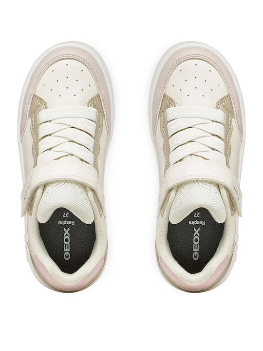 Eclyper Kids Sneakers with Scratch Beige
