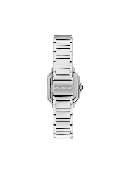 Karl Lagerfeld Women's Watch with Silver Metal Bracelet