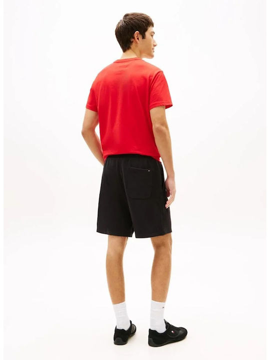 Tommy Hilfiger Αθλητική Ανδρική Βερμούδα Black Tommy Hilfiger Αθλητική Ανδρική Βερμούδα Black