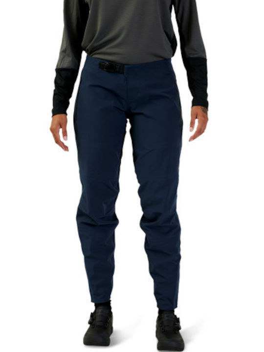 Fox Defend Pantalon de ciclism pentru femei Albastru