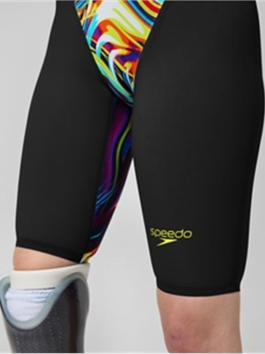 Speedo Fastskin Lzr Pure Valor 2.0 Openback Kneeskin 1585919136 Women's One Piece Competition Swimsuit Black