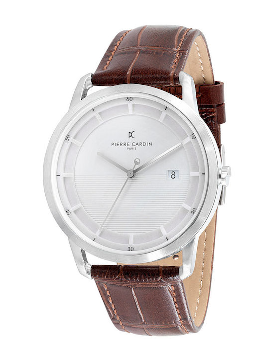 Pierre Cardin Watch Battery with Leather Strap Pierre Cardin Watch Battery with Leather Strap