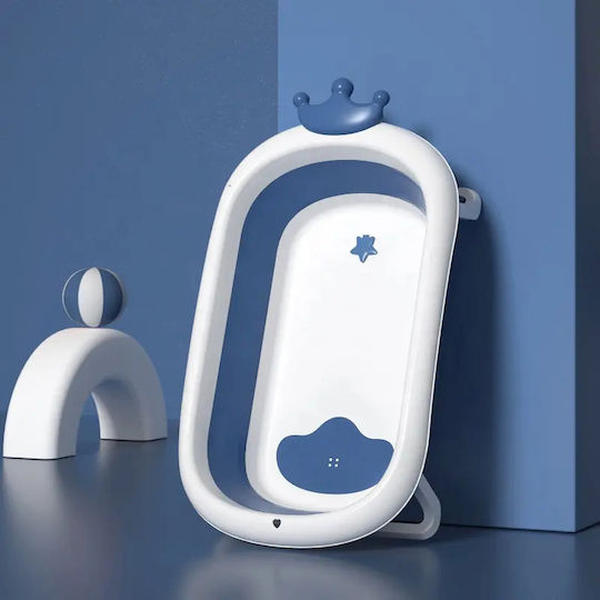 Little Mom Faltbare Babybadewanne Blau