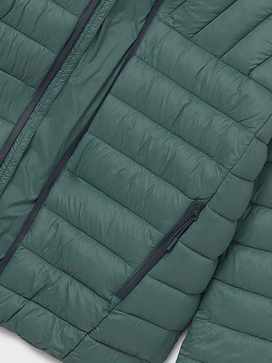 Kids' Casual Jacket with Hood Green