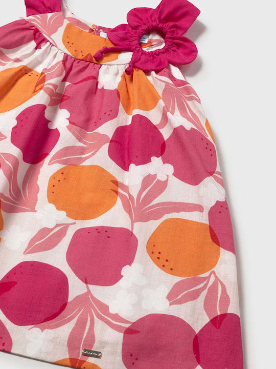 Girls Dress Sleeveless Red