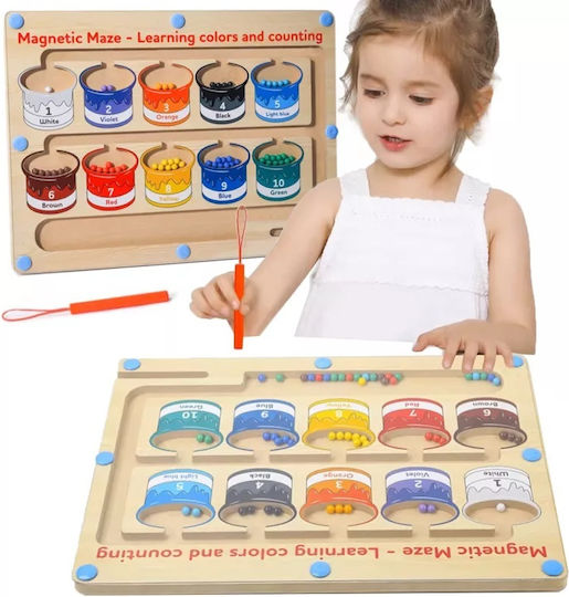 NICEkids Montessori Joc Educațional din Lemn pentru 3+ Ani