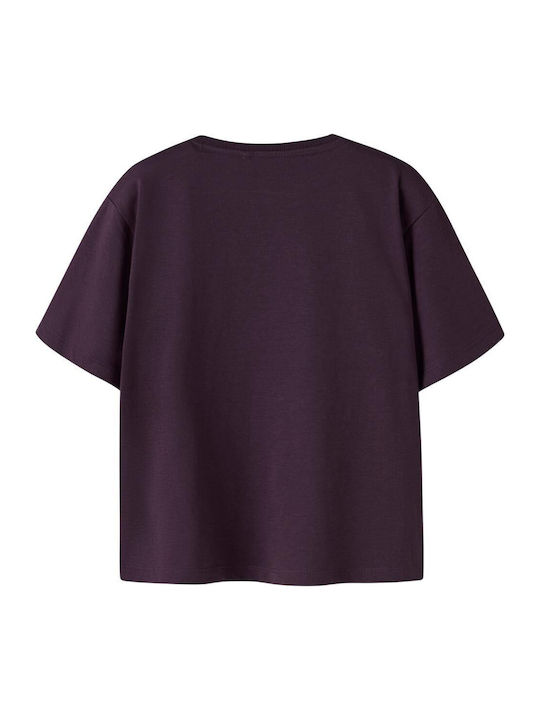 Παιδικό T-shirt Μωβ