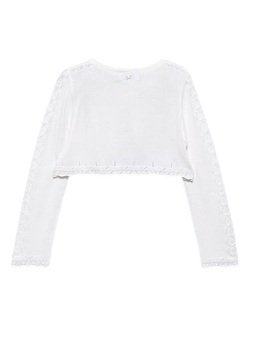 Kids Bolero Knitted Cream