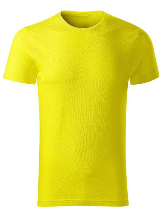 Malfini Ανδρικό Διαφημιστικό T-shirt Κοντομάνικο σε Χρώμα