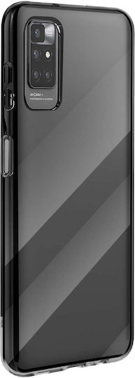 Bigben Connected Case Xiaomi Redmi 10 2022 Silisoft Smoke Transparent Black