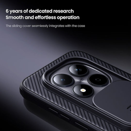 Nillkin CamShield PRO Rückseitencover Kunststoff / Silikon Schwarz (Redmi Note 15 Pro 5G)