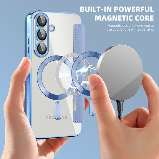 Techsuit Smartmag Buchen Sie Silikon Hellblau (Samsung Galaxy A57 5G)