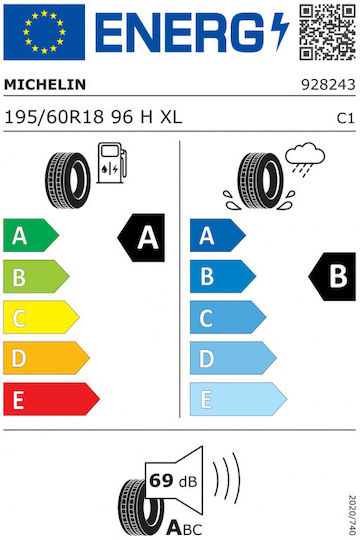 Michelin E Primacy 195/60R18 96E-Commerce-Website XL Sommerreifen Reifen für Passagier Auto