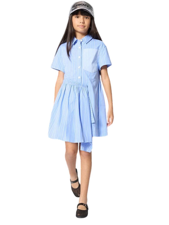 Rochie pentru Copii Mânecă lungă Sky Blue