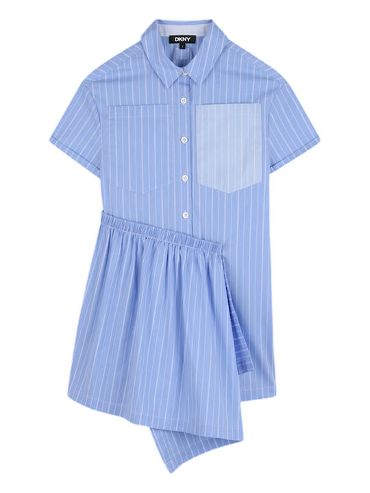 Rochie pentru Copii Mânecă lungă Sky Blue