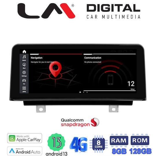 LM Digital Car Audio System for BMW F20 2014-2018 (Bluetooth/USB/WiFi/GPS/Apple-Carplay/Android-Auto)