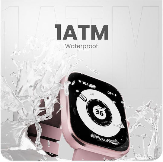 HiFuture Lume Pro Aluminium 46mm Waterproof Smartwatch with Heart Rate Monitor (Black)