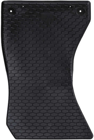 vidaXL Set of Front and Rear Mats 4pcs for Audi A4 / A5 2015 Black