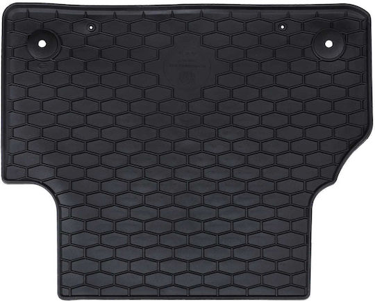 vidaXL Set of Front and Rear Mats 4pcs for Audi A4 / A5 2015 Black