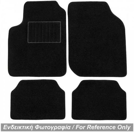 Race Axion Set of Front and Rear Mats 4pcs for Ford Mustang 2015-2022 Black