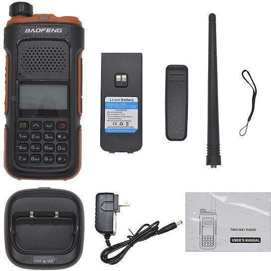 Baofeng BF-UV10 Wireless Transceiver UHF/VHF 5W with Monochrome Screen