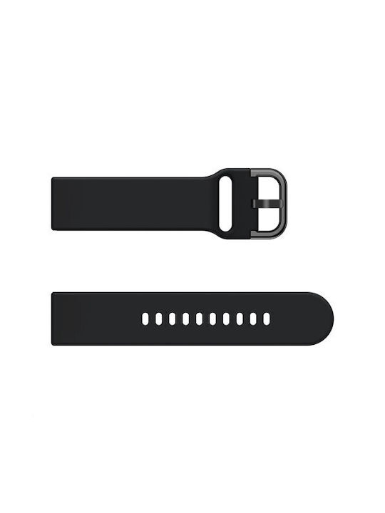 Silicone Strap for Xiaomi Redmi Watch 5 Active Xiaomi Redmi Watch 5 Lite 48mm Black