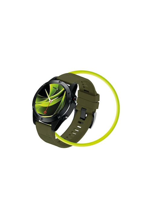 Mobile Origin Easy Strap Watch 22mm Dark Green Mo-es22-dgrn