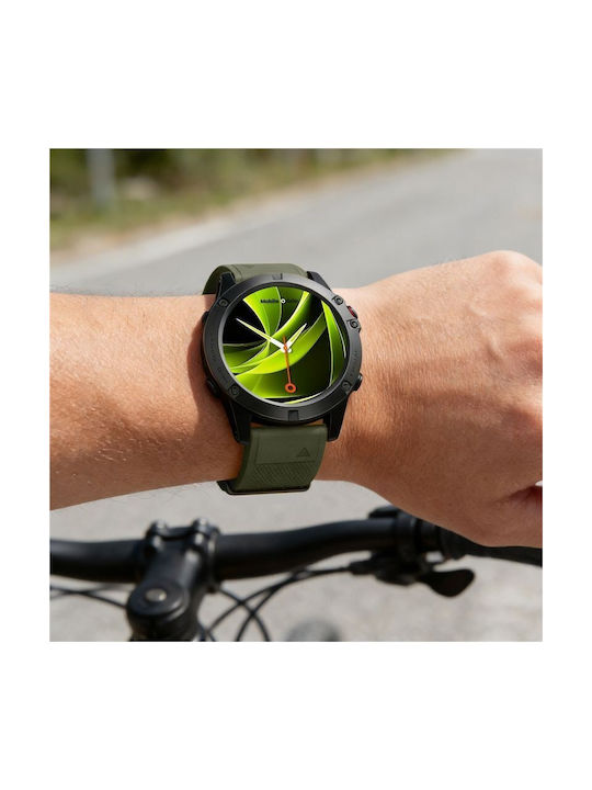 Mobile Origin Easy Strap Watch 22mm Dark Green Mo-es22-dgrn
