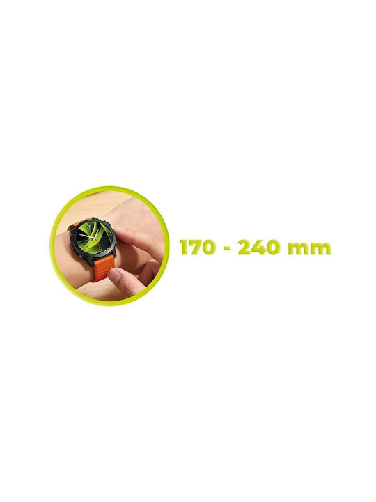 Mobile Origin Einfaches Silikon Tragbare Bänder 20mm Orange Mo-ess-20-org