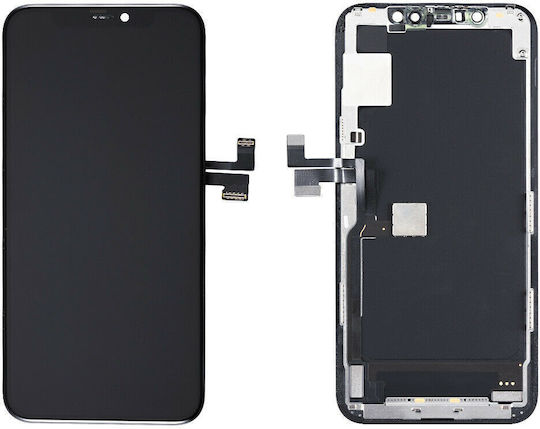 Screen OLED Soft Oled with Touch Mechanism for iPhone 11 Pro (Black)