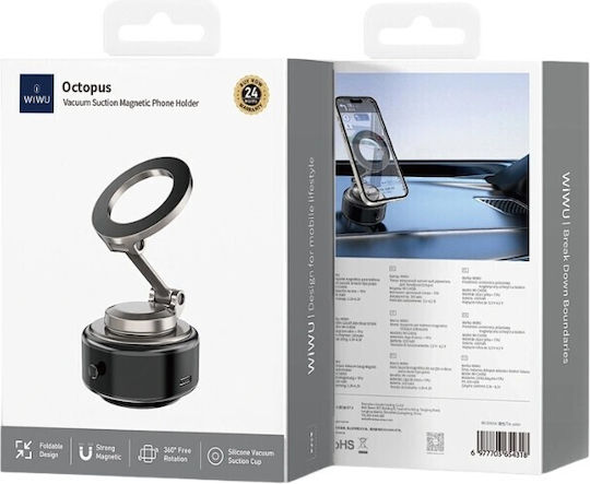 Wiwu Auto Handyhalterung mit Magnet Schwarz