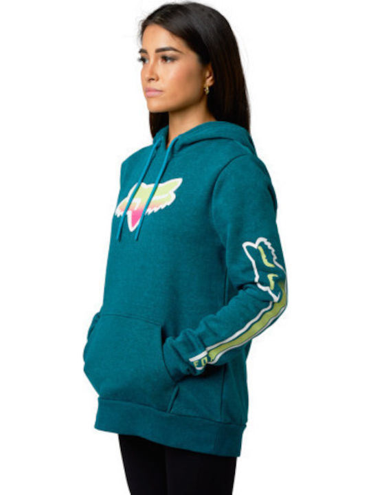 Women's Sweatshirt Hooded Blue