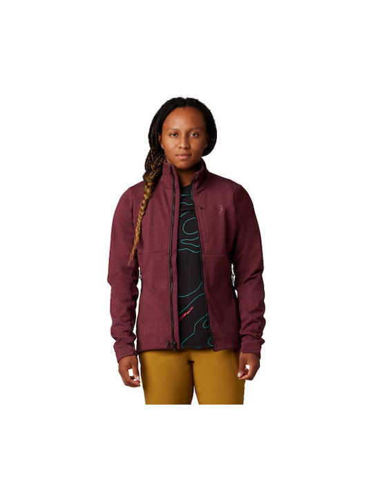 Fox Ranger Frauen Fahrrad-Windjacke Langarm Rot