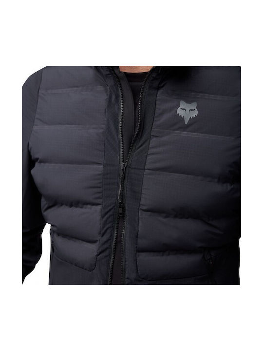 Fox Cycling Windbreaker Jacket Long sleeve Black