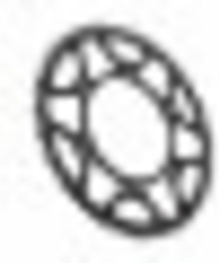 JT Sprockets Γρανάζι Πίσω για Honda CR 250