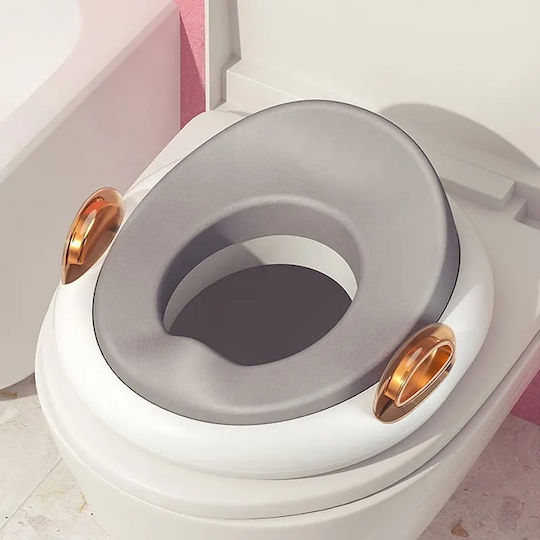 Little Mom Kleinkinder-Toilettensitz BH-6026 mit Griffen Graue