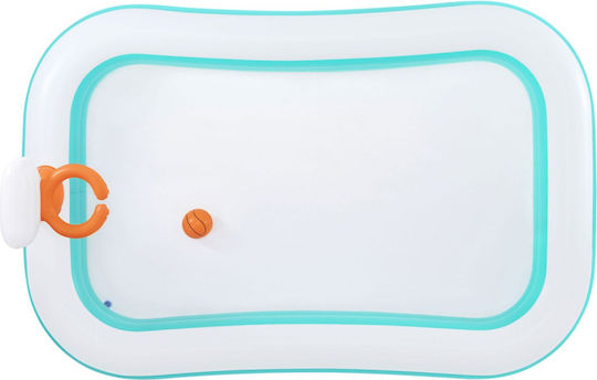 Bestway Piscină Pentru Copii Gonflabilă 636lt 251x168x102cm Turcoaz