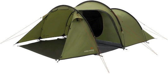Easy Camp Σκηνή Camping Τούνελ Πράσινη με Διπλό Πανί 3 Εποχών 51x250x130εκ.