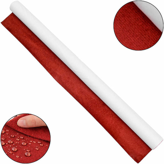 Car Sticker Suede 60*100cm 120g Interior W17319-3r Red