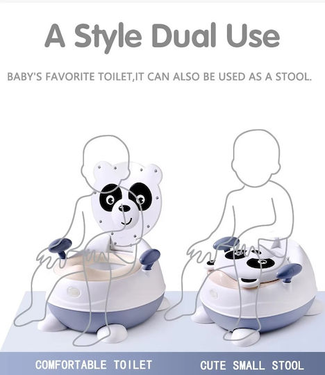 Little Mom Potties Toilet with Lid Green