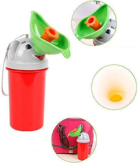 Little Mom Portable Potty with Lid Green