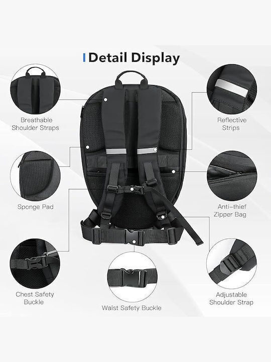 Oem Motorcycle Rider Backpack Led Screen Various Designs Waterproof Black T7 Oem Motorcycle Rider Backpack Led Screen Various Designs Waterproof Black T7