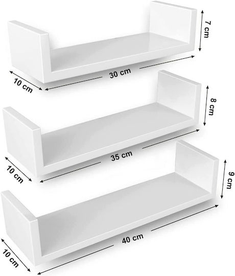 Wall Shelf White