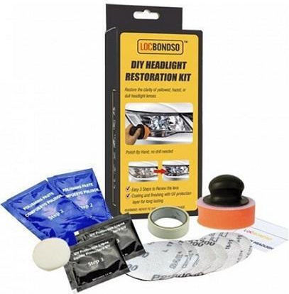 Visbella DIY Headlight Restoration Σετ Επαναφοράς και Ξεθαμπώματος Φαναριών Αυτοκινήτου
