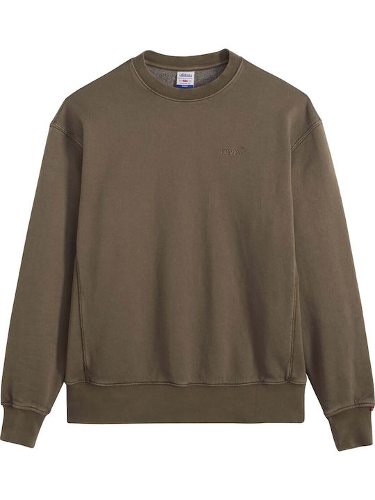 Authentic Crew Мъжки Суитшърти Кафяв